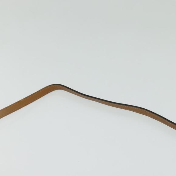 DIOR Honeycomb Canvas Shoulder Bag Pvc Leather Beige Gold - Picture 8 of 12